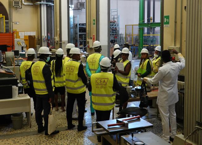 Visit to the construction materials laboratory