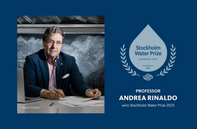 Collegamento a Andrea Rinaldo wins the “Nobel Prize in Water”